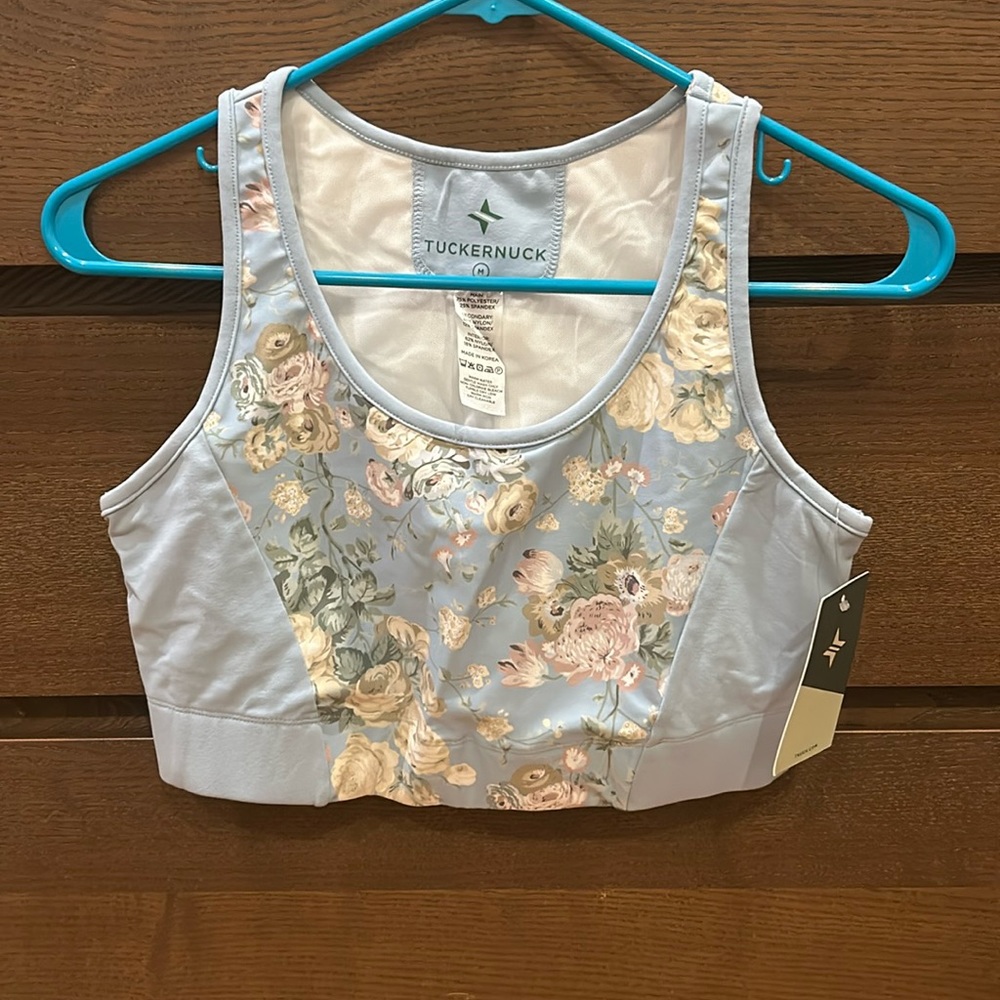Tuckernuck Breezy Blue Chintz Sports Bra - Breezy Blue / M
S68920